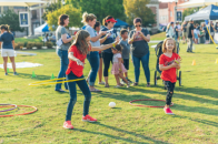 kids playing at a live4it event